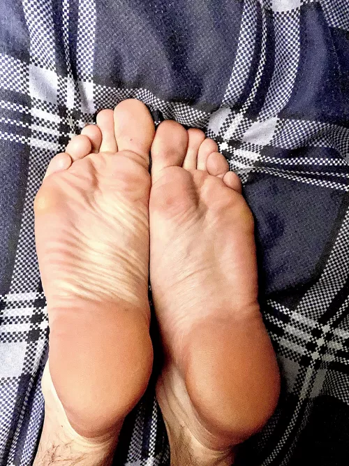 Happy feet Friday, hope you like the soles of my feet. by Armyladsfeet4u