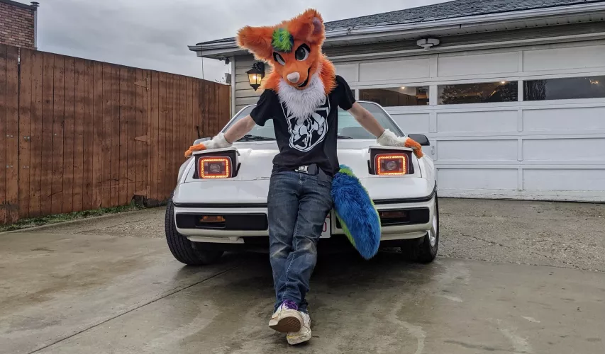 happy fursuit friday fluffs! hope everyone has a good weekend :3 by Fenix_Pony