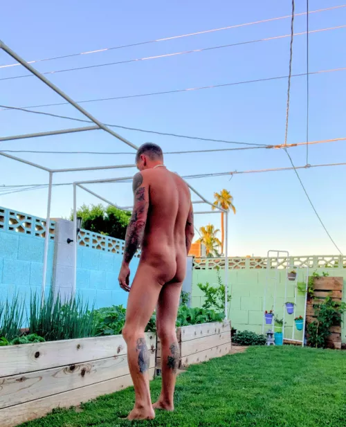 Happy gardening day! by PhxNudeDude51