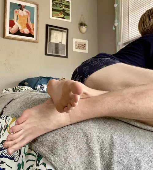 Happy hump day! by BlondeBoyFoot