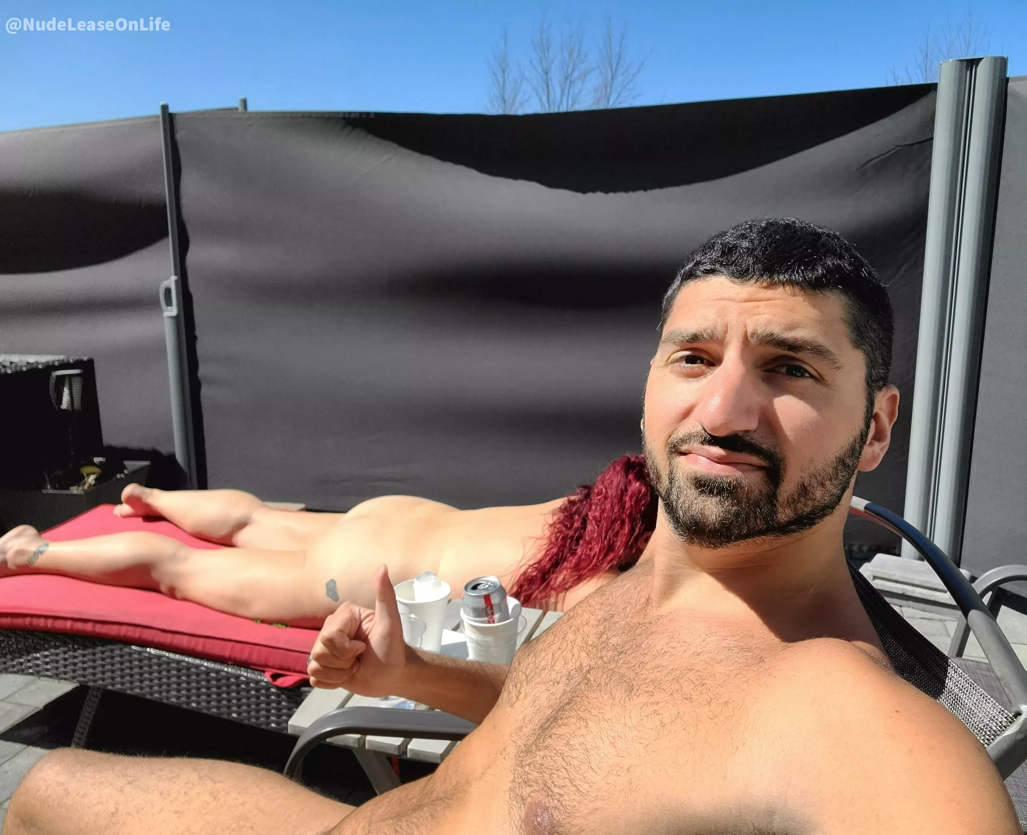 Happy May everyone! Glorious weather in the northeast this weekend, first time all year that it's felt like summer might actually be around the corner. Patio privacy screen season is in session. 🌞 posted by NudeLeaseOnLife