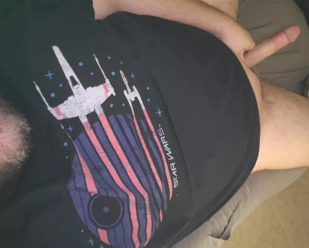 Happy May the 4th! Wanna play with my lightsaber? by secretchifla8283