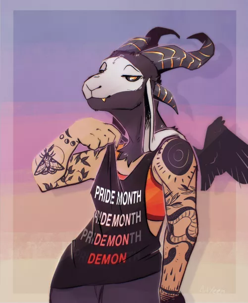 Happy PriDE MONth (@ArtYeen) by Ragdoll_X_Furry