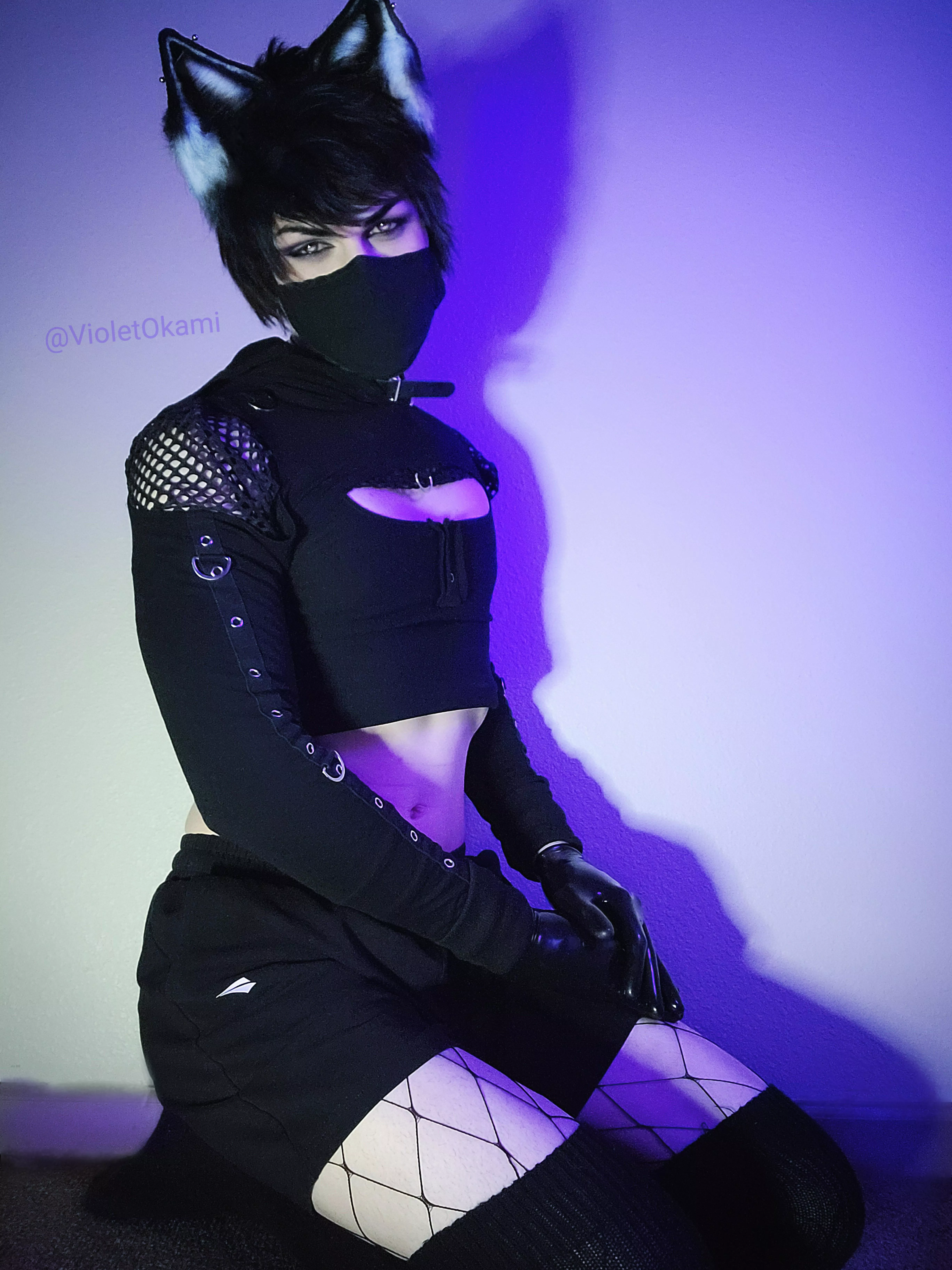 Happy Pride Month, Femboys 🐺💜 posted by Violet_Okami