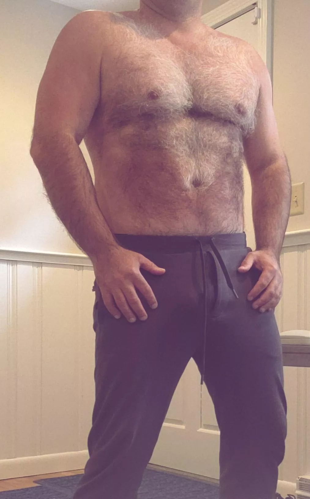 Happy Saturday Sweatpants to you. posted by WarmRefrigerator2