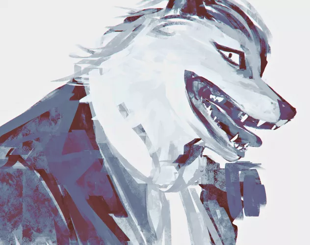 happy smile dog (Art by me) by Emergency_Ruin3784