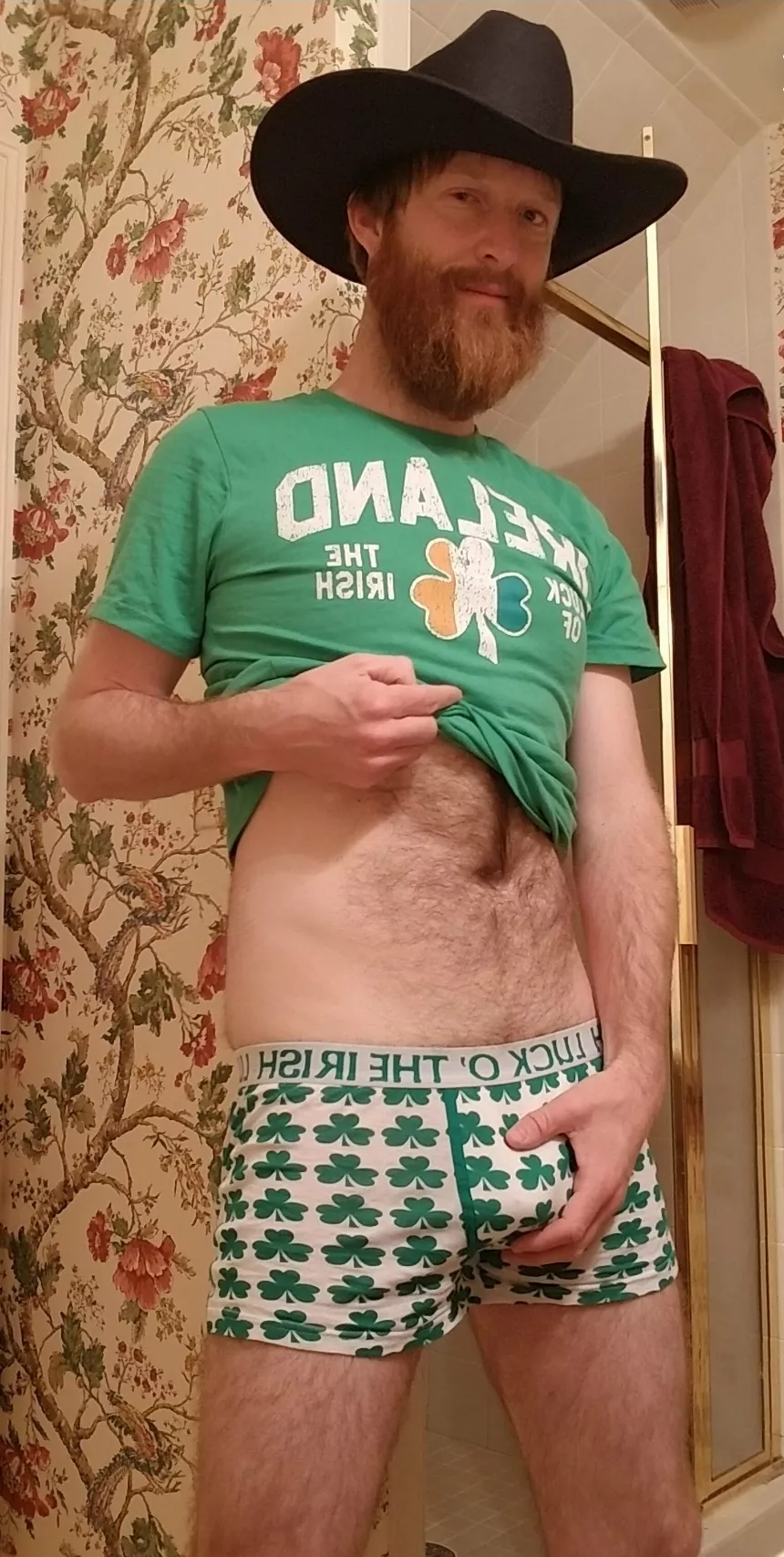 happy st pattys day! posted by ShirtlessGinger