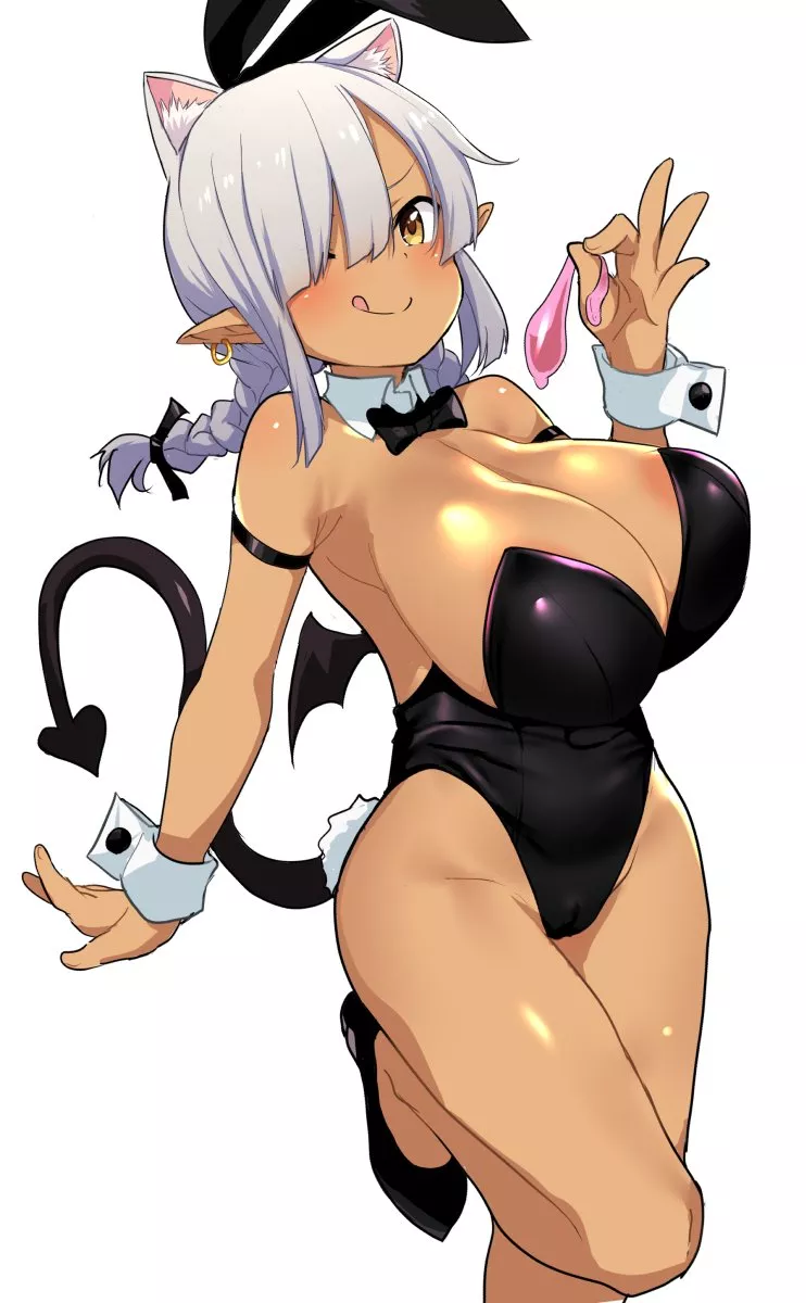 Happy Succubus with a Treat (Vuta_Don) posted by GingerGentleman