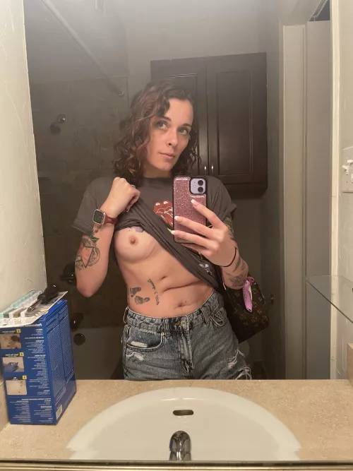 Happy titty Tuesday here’s a nipple [F28] by bdsmqueen1993