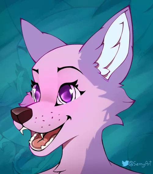 Happy woof :D (art my me) by RickySerni