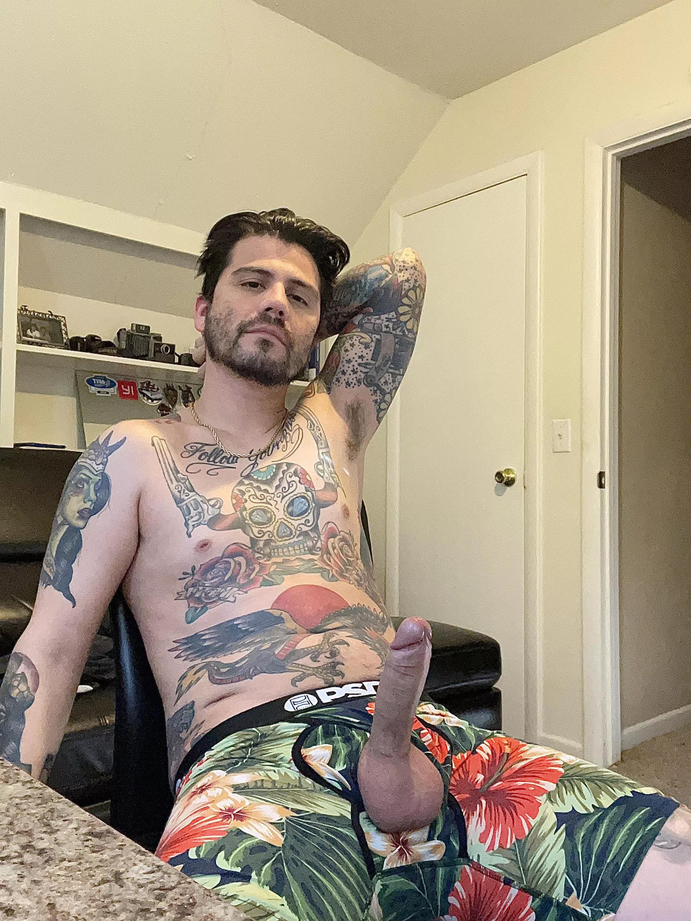 Hard and sweaty after the gym. posted by AwkwardCoffee9212