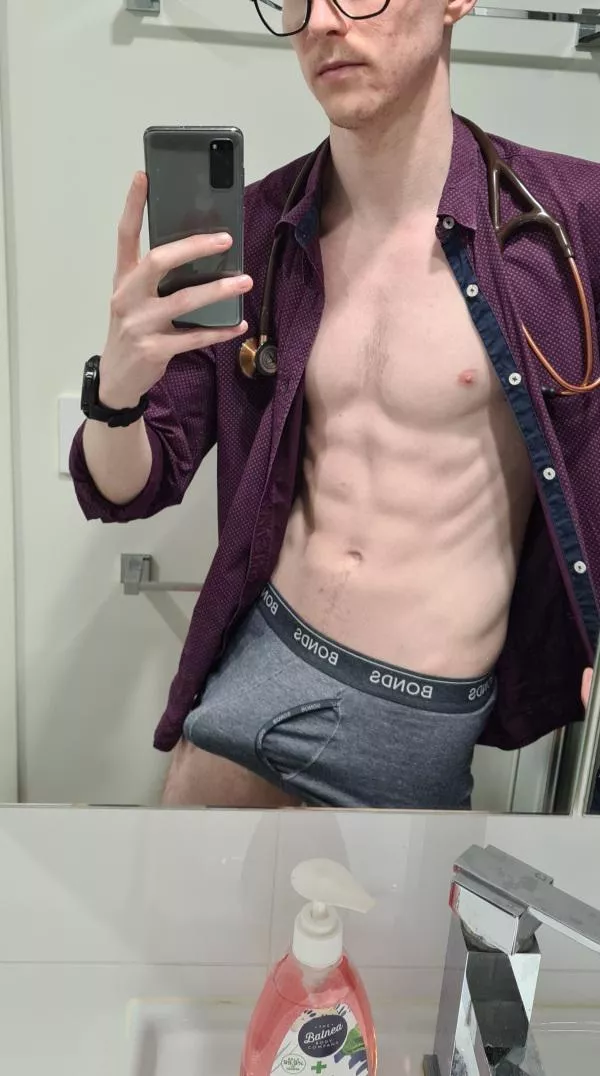 Hard day at the Doctor's office 😉 Who's in need of a check-up? posted by Puzzleheaded-Dream36