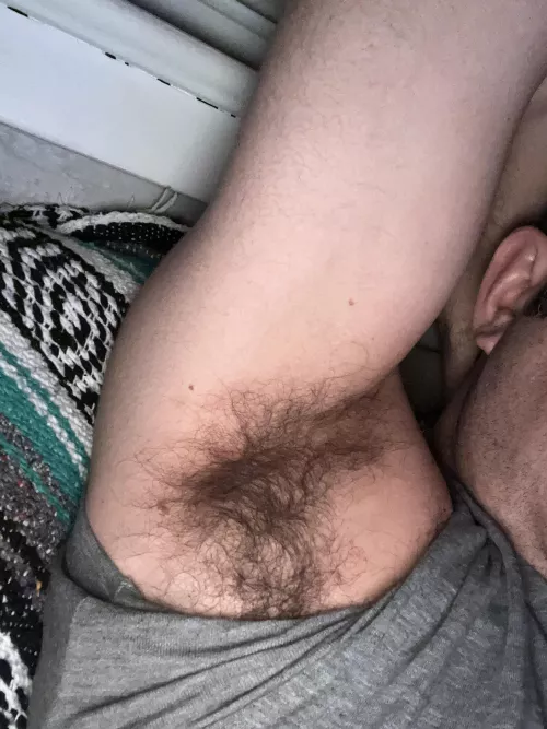 Hard day at work, forgot to put on deodorant, take a sniff. DM me if interested. by rodney_ricky