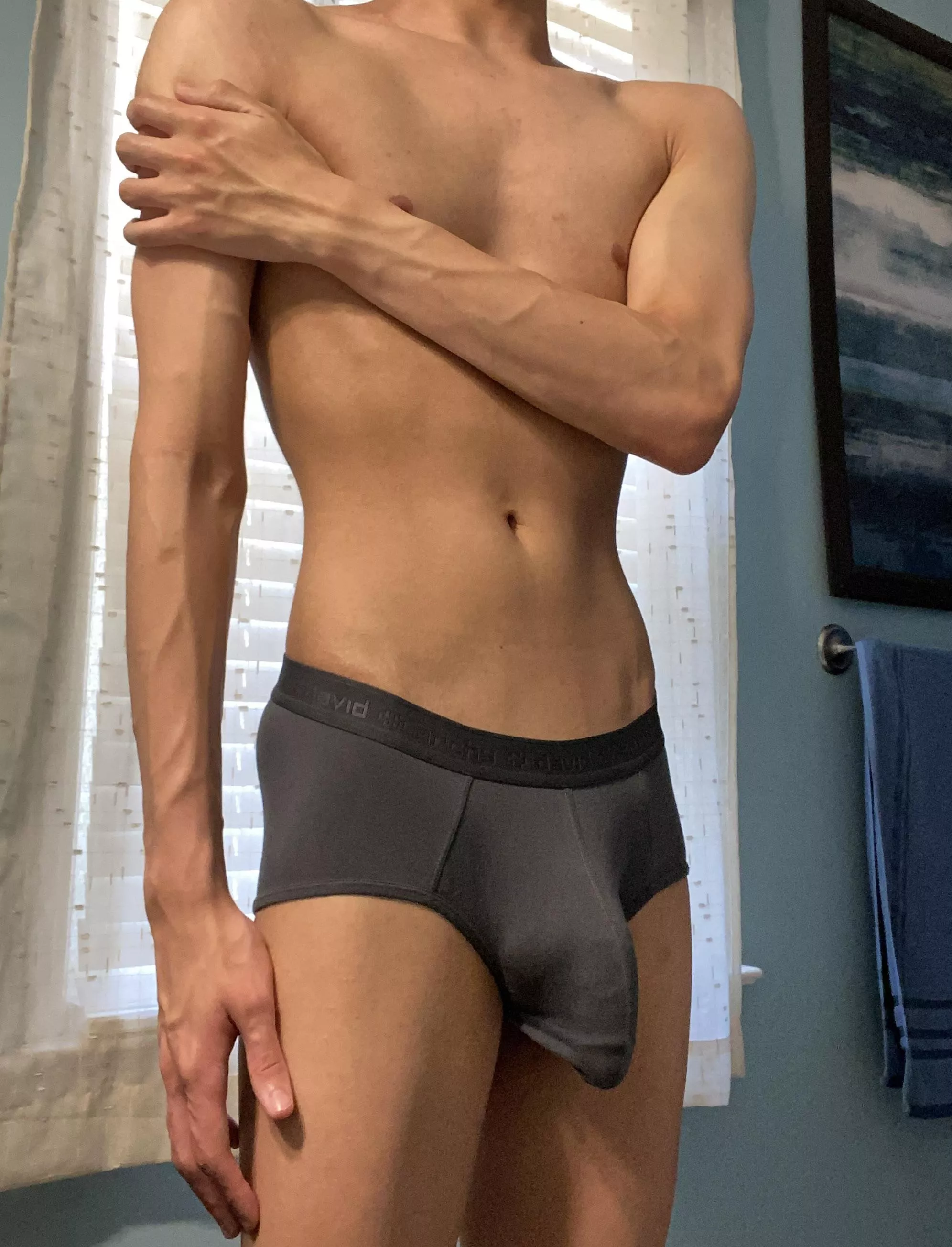 hard to be shy when your softie is this size posted by Bulging__Twink