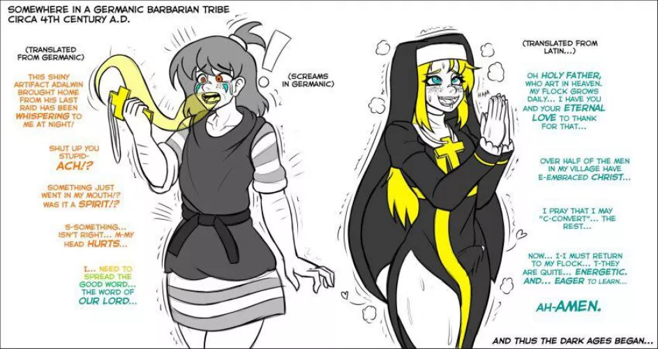 Harnessing the power… of religion. (fanterfane) by Random-Guys1