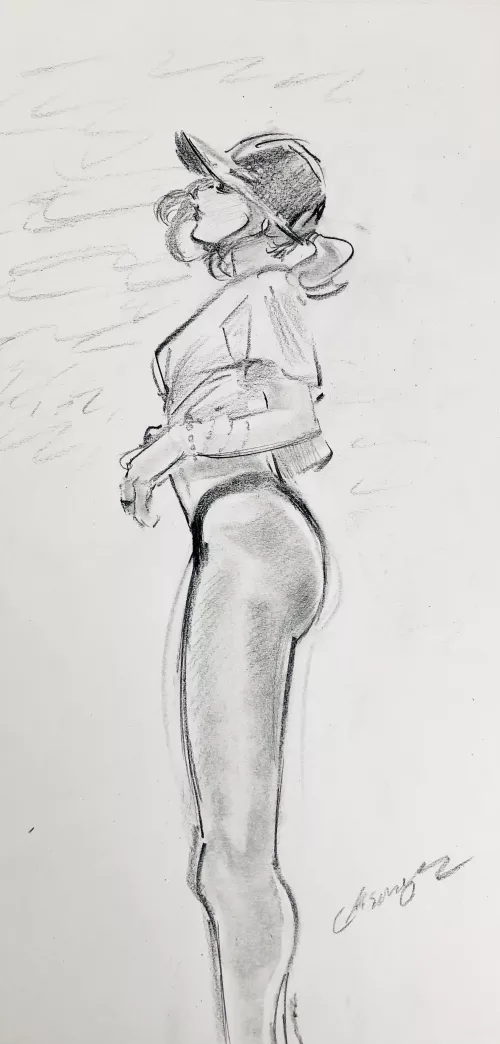 Hat and shirt and thigh by Cksongz