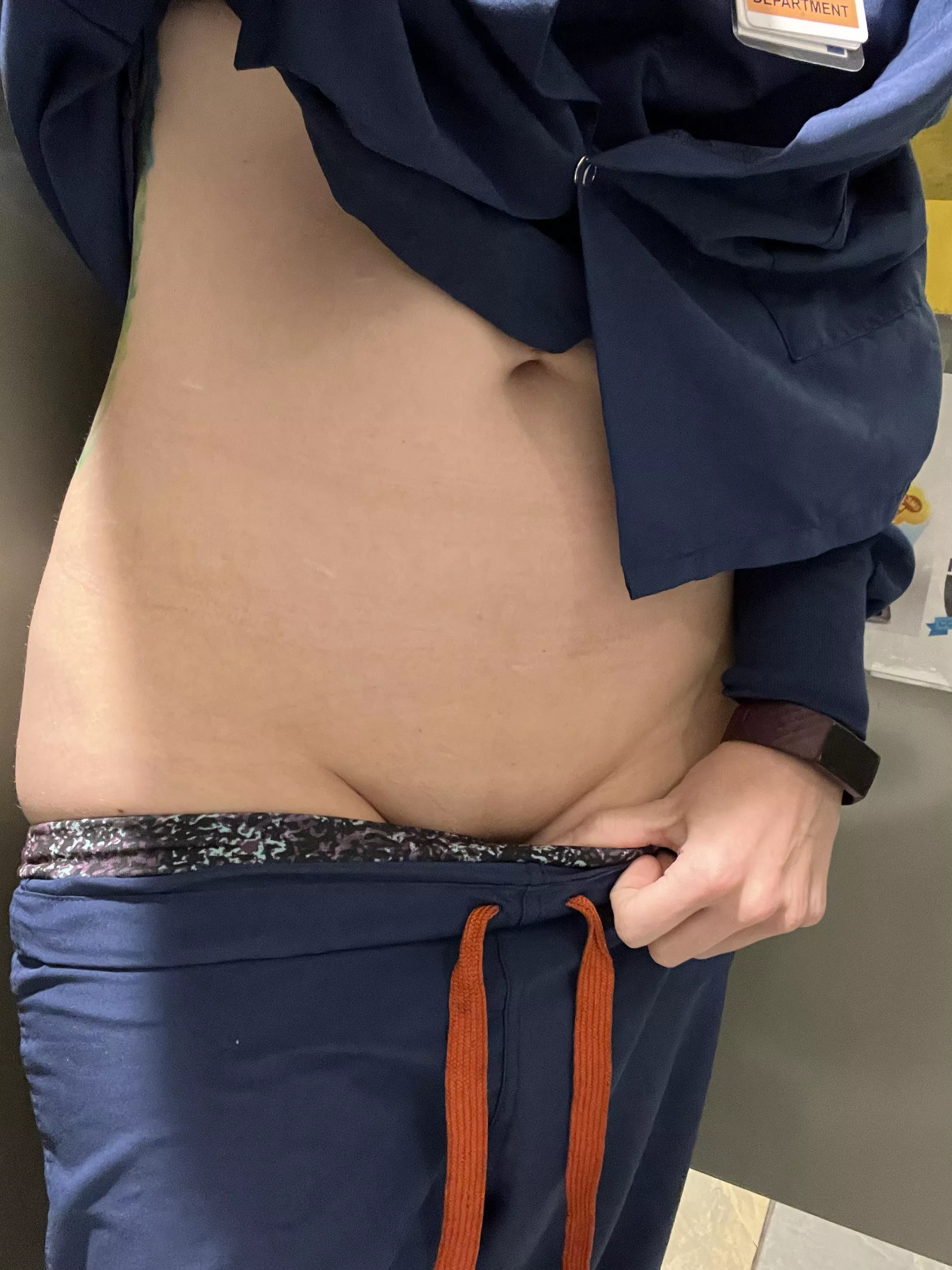 Have to double layer when it’s cold in the OR, but under that…. posted by KellanKinks