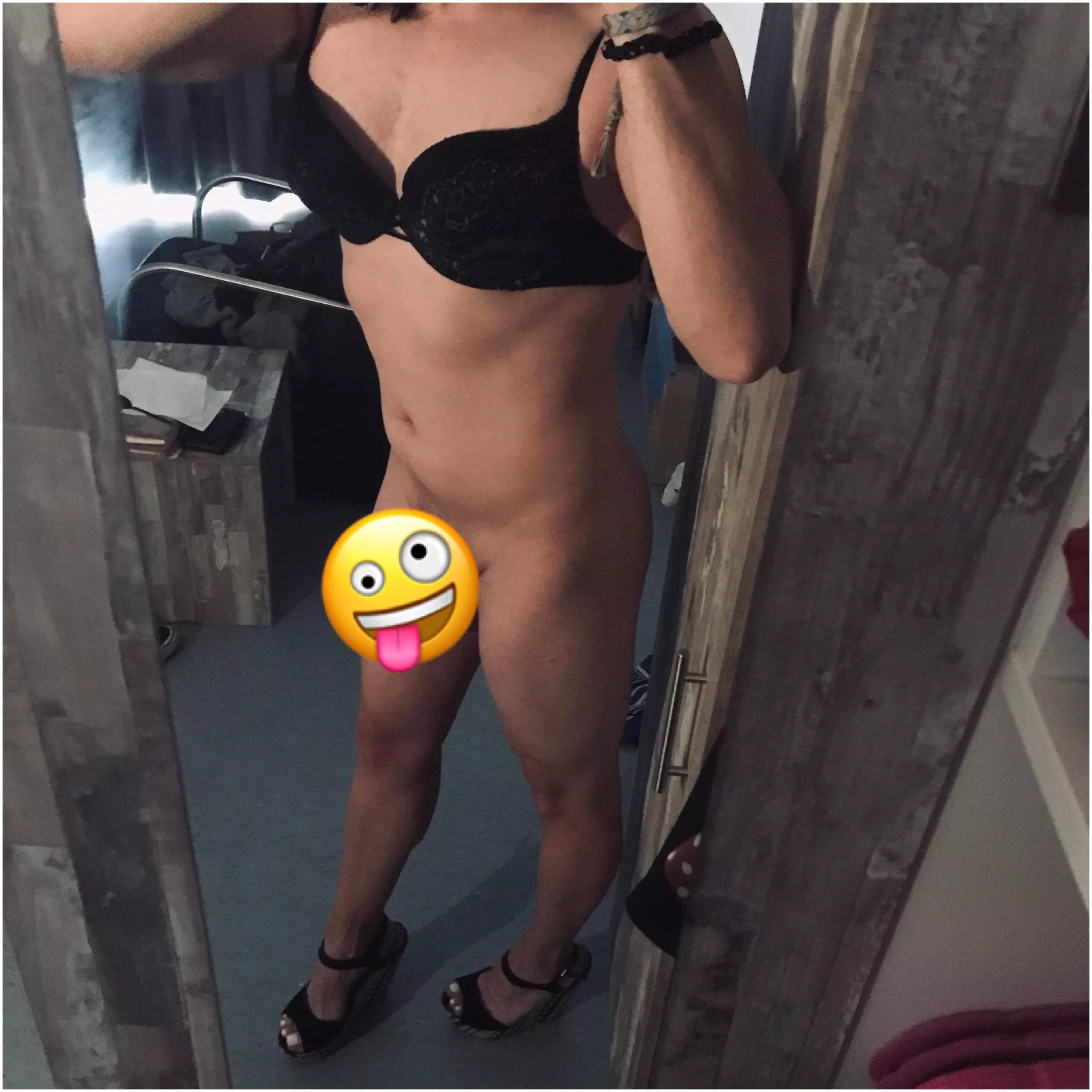 Have to hide my clitty with an emoji because I’m not caged yet ☹️ posted by AoifeCD95