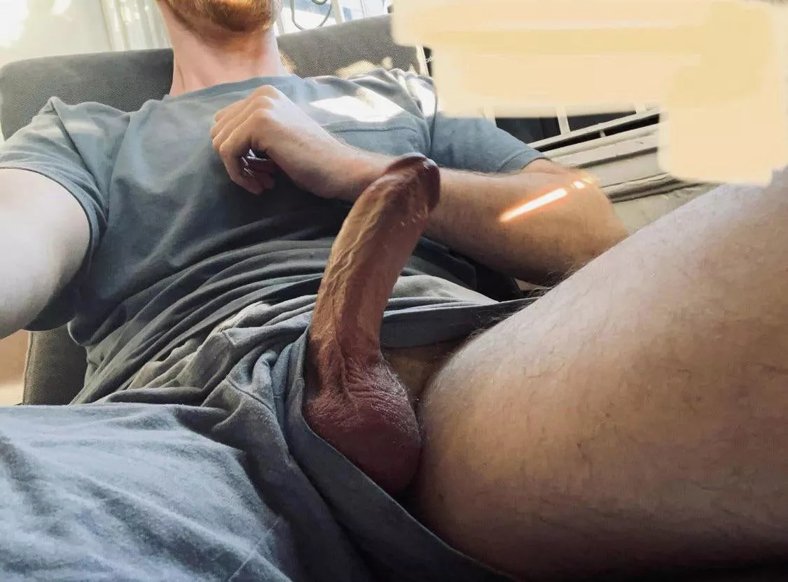 Haven’t cum in over a week… could you crawl under my desk and give me some attention? posted by theNaked_BeardedChef