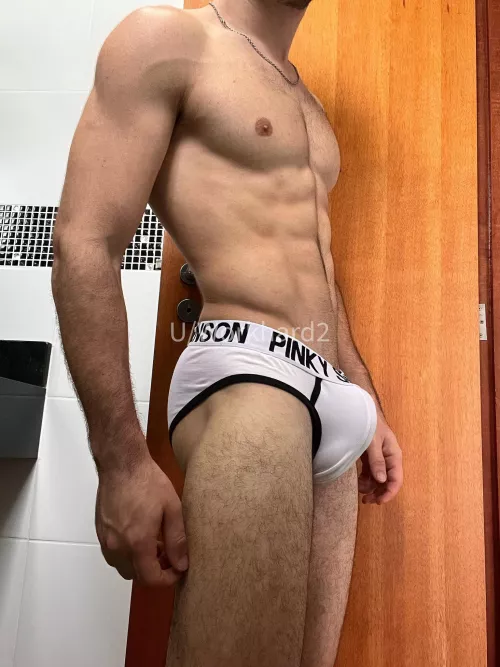 Having a big package! 🌚 by WorkHard2