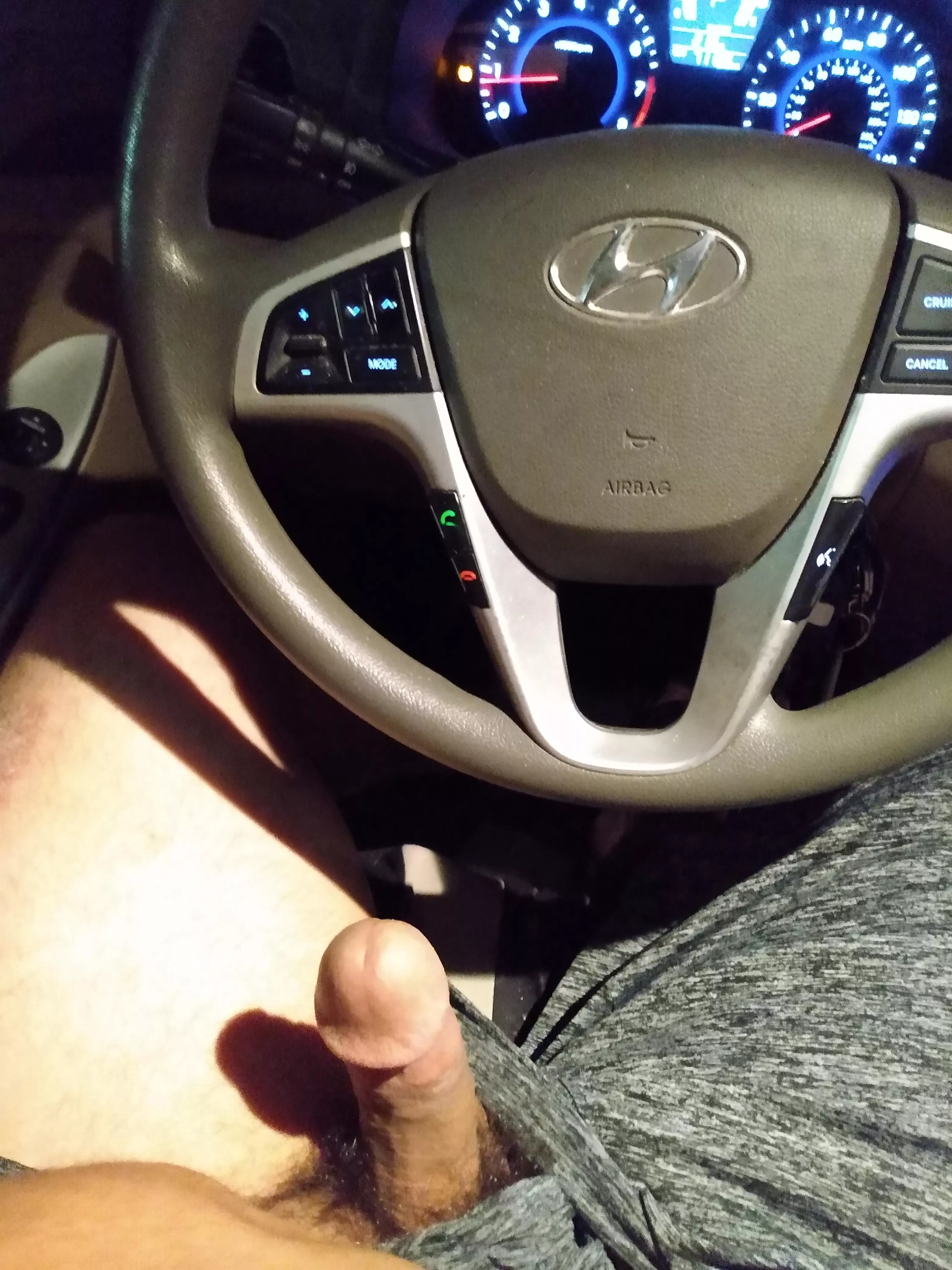 Having a little fun while waiting to pick someone up posted by AverageJonny7