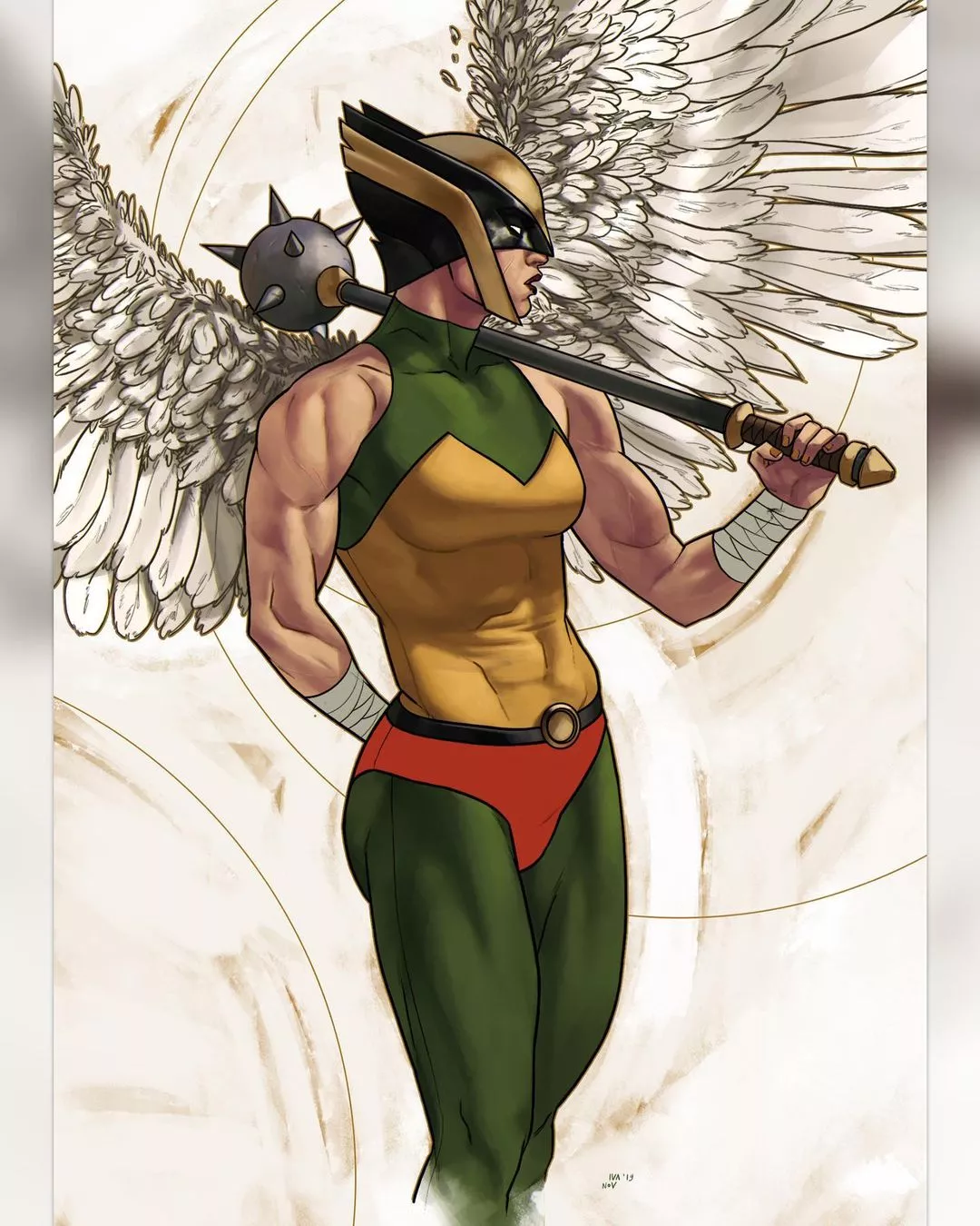 Hawkgirl by Dimaiv Nov. posted by Ashik1990