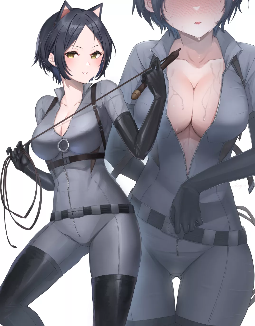 Hayami Kanade Catwoman ( Shougun) [Idolmaster] posted by sequence_string