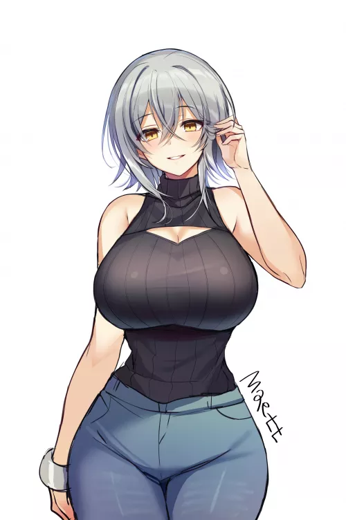Hayami Kanade Nice Sweater (Maett) [Counter:Side] by sequence_string