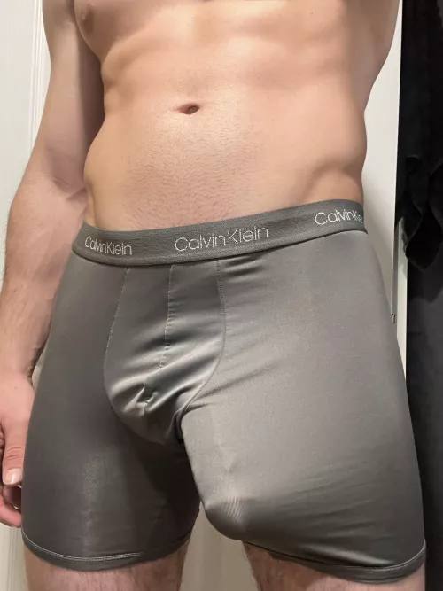 He always wants out of the grey Calvin’s by corruptmiller5