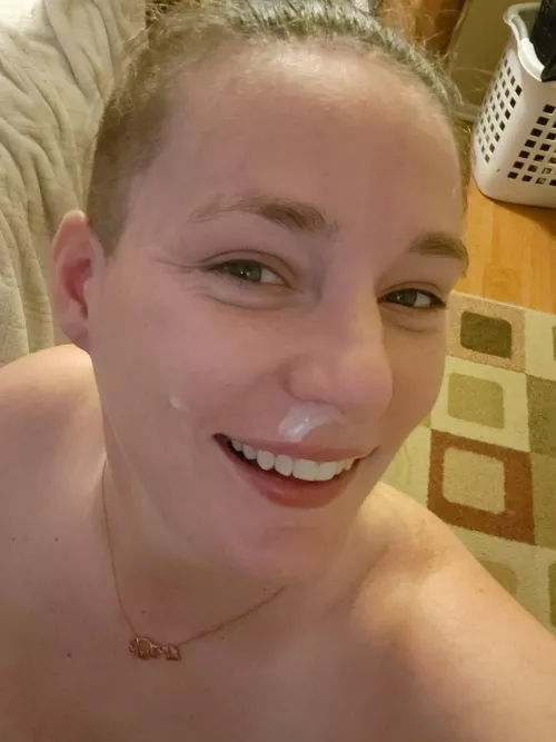 He came down my throat and it ended up shooting out of my nose! We laughed! 😅 by MackenzieLynn87