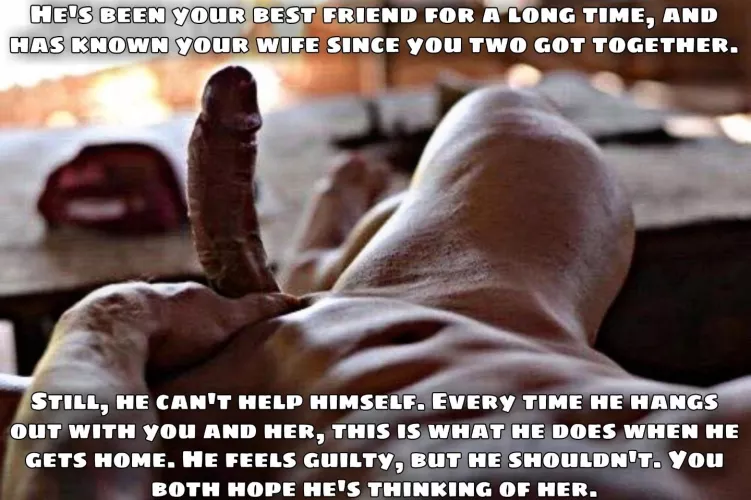 He can't help himself... by WantToBeSharer