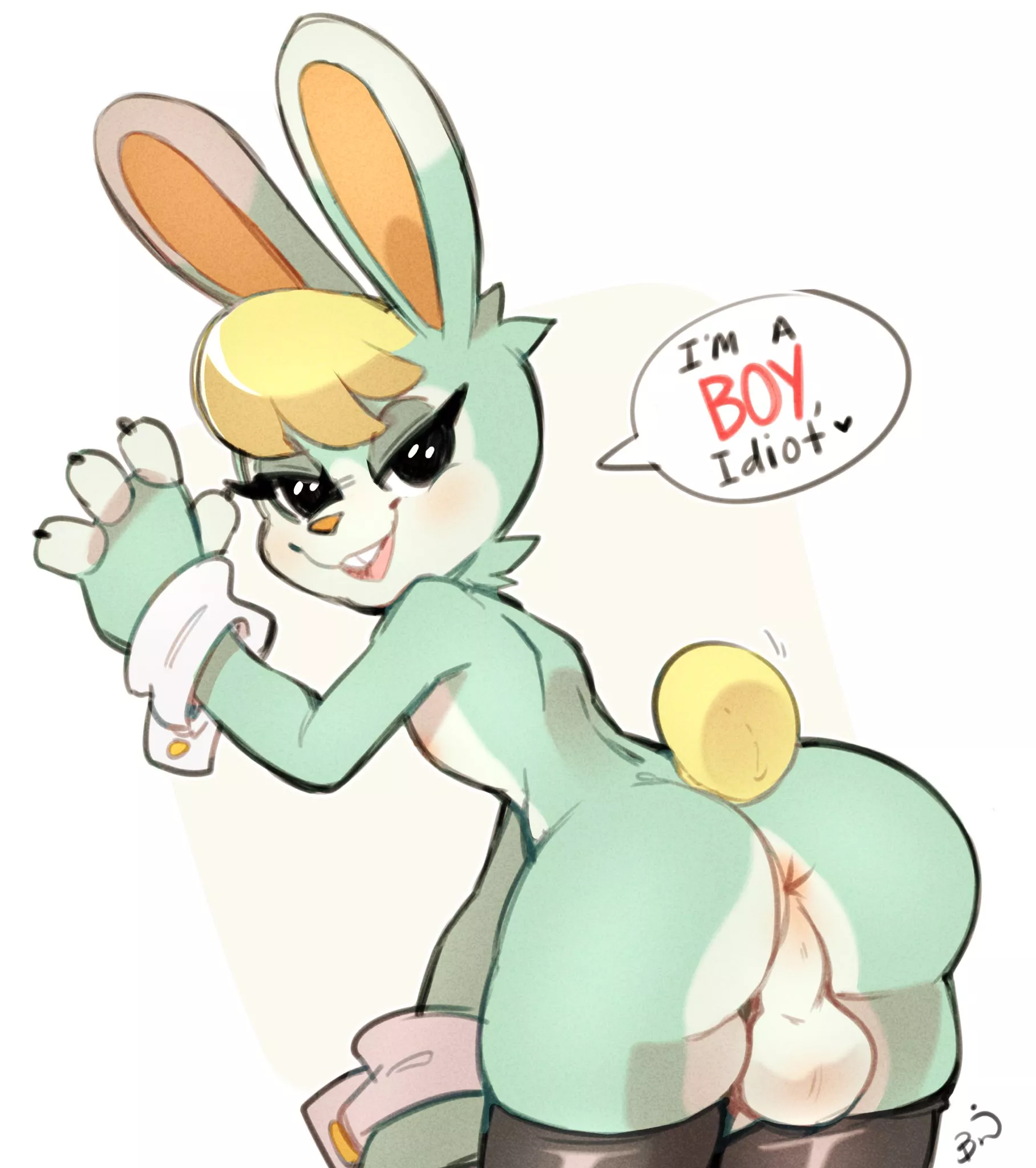 he is a boy, you heard? posted by Red_pert