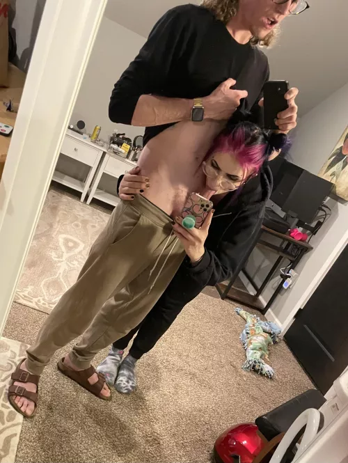 He liked this one better [fm] by MamaPeach33