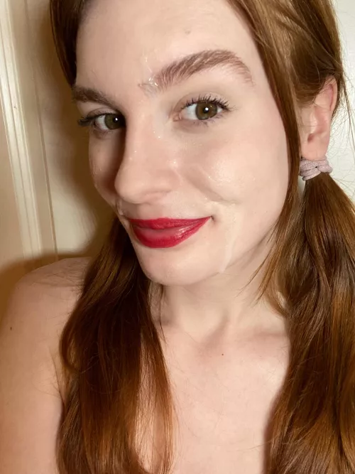 He loves cumming on my red hair by Redxxxsuede