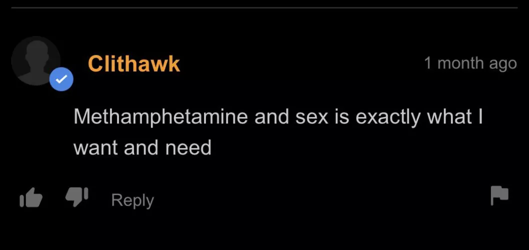 He needs meth by Linkdwn