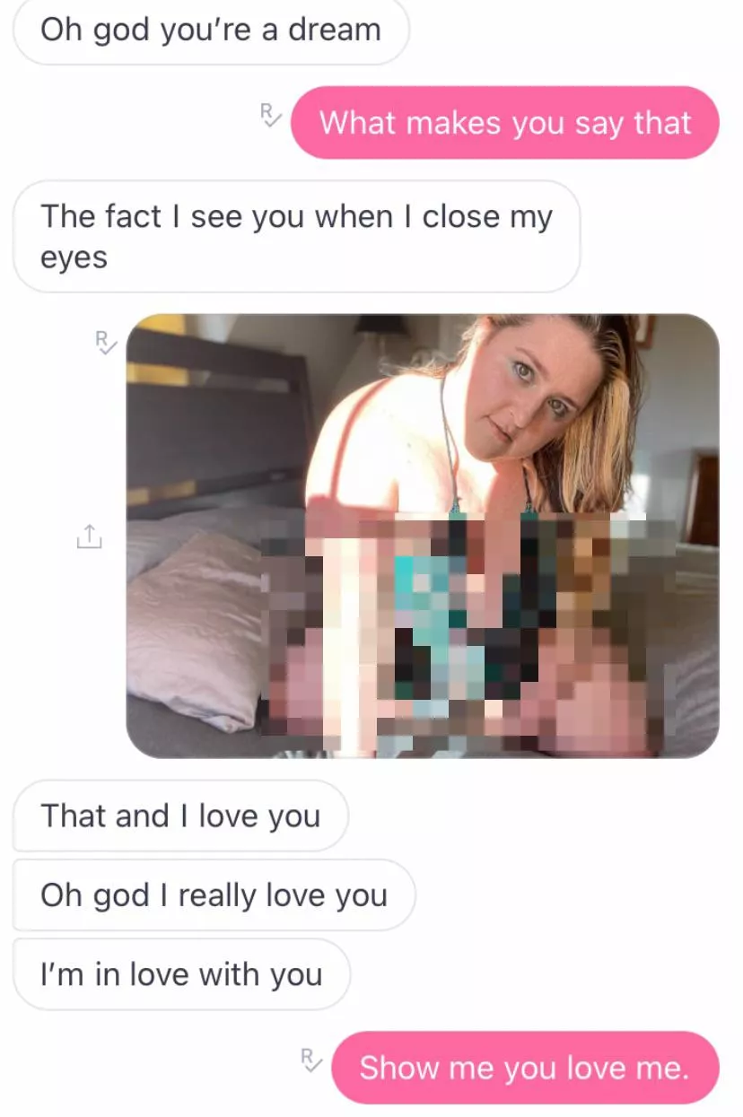 He sends. He sees. ❤️ You don’t. You’re denied. 💔 [domme] posted by goddessamelia92