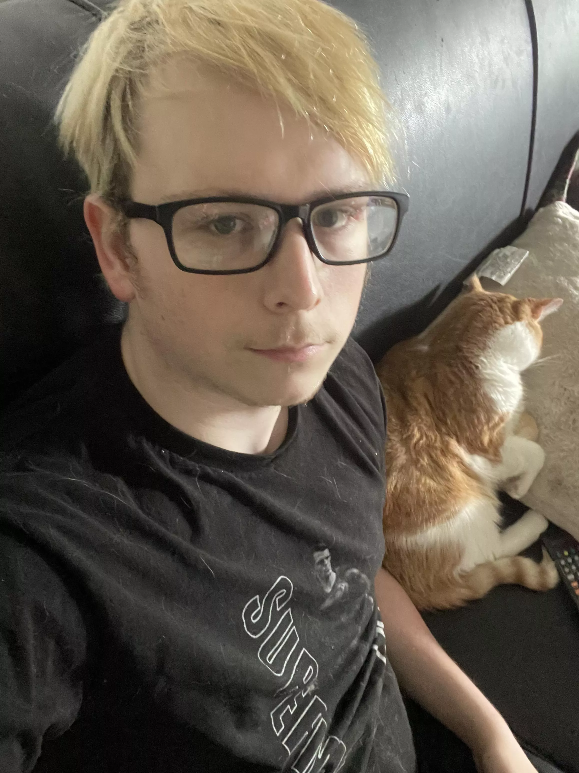 He took a nap after receiving some pets posted by Devy-The-Edenian