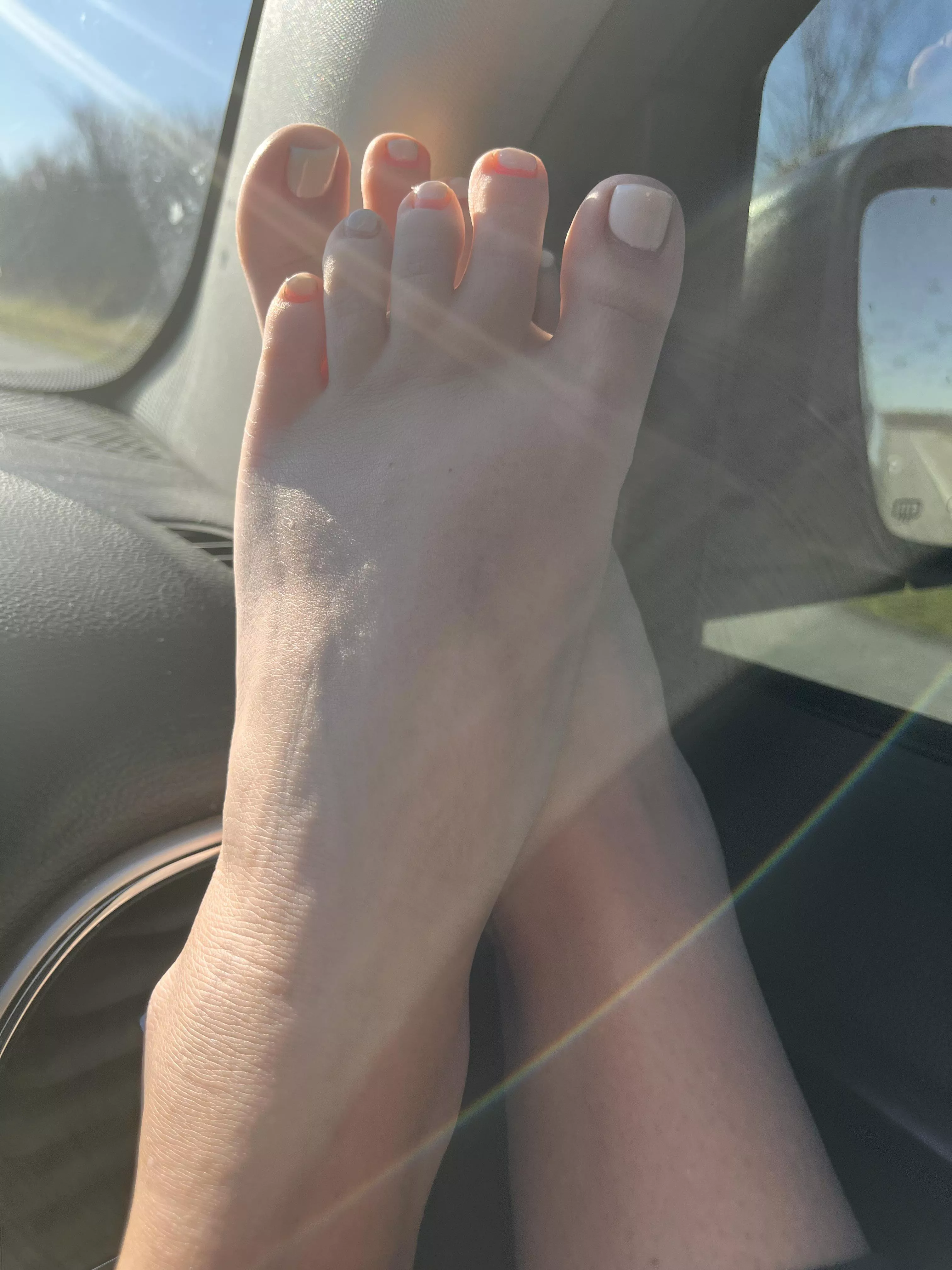 Headed to get a new pedicure posted by AnneRobertsFeet