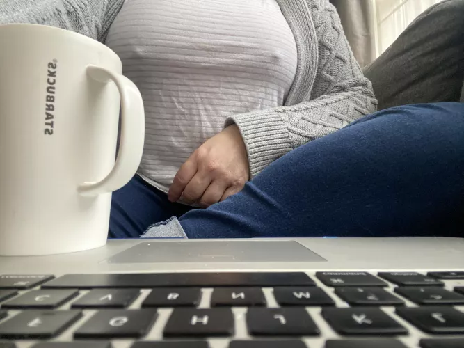 Heading into a zoom call by whiskey_and-me