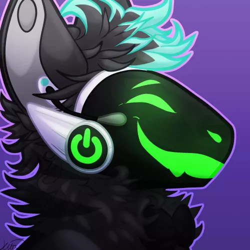 Headshot of my sona commisioned from Kitari#9946 on discord by Seto-Kaiba-