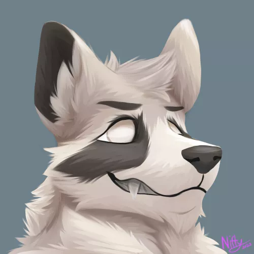 Headshot Painting! Still getting used to it by NiftyNight