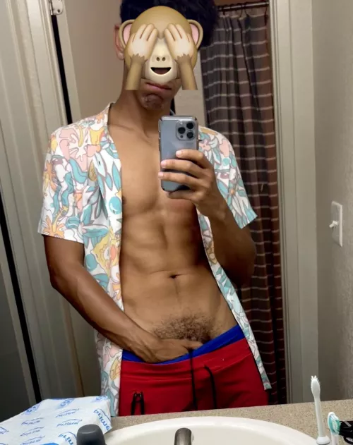 Heat waves in CA, needing to strip to the bare minimums by hunterxhunter92