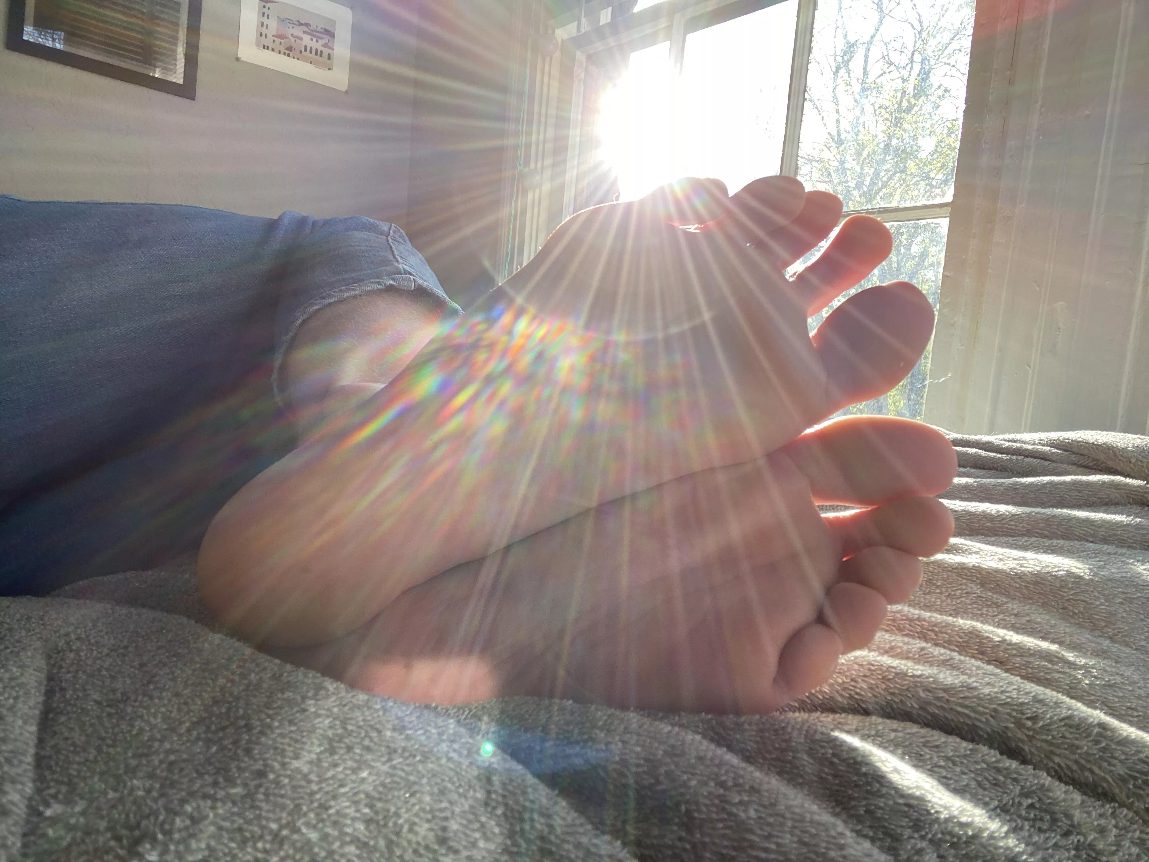 Heaven sent. Made to be worshipped. posted by BlondeBoyFoot