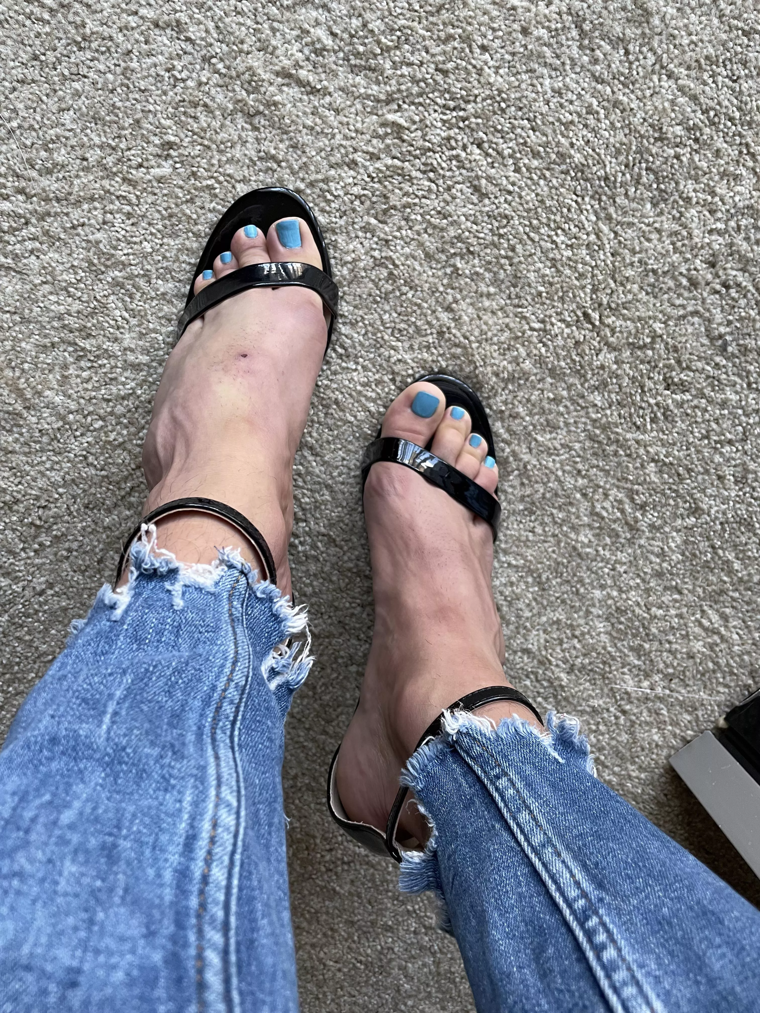 Heels and denim posted by Stacew22