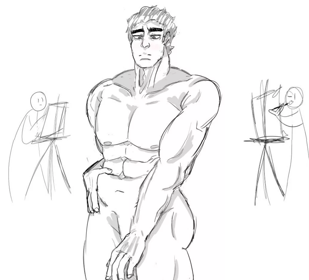 Heftyyy (wip I've drawn) posted by Pyrite_gum