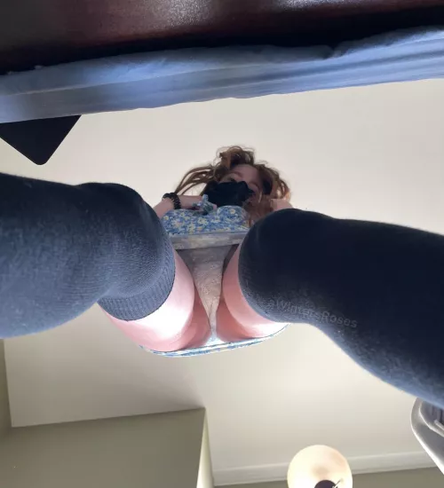 Hello from down there~! by awintersroses