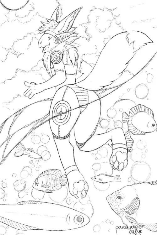 hello furrs, I want to practice kobolds, give me some characters to draw by pink_neko