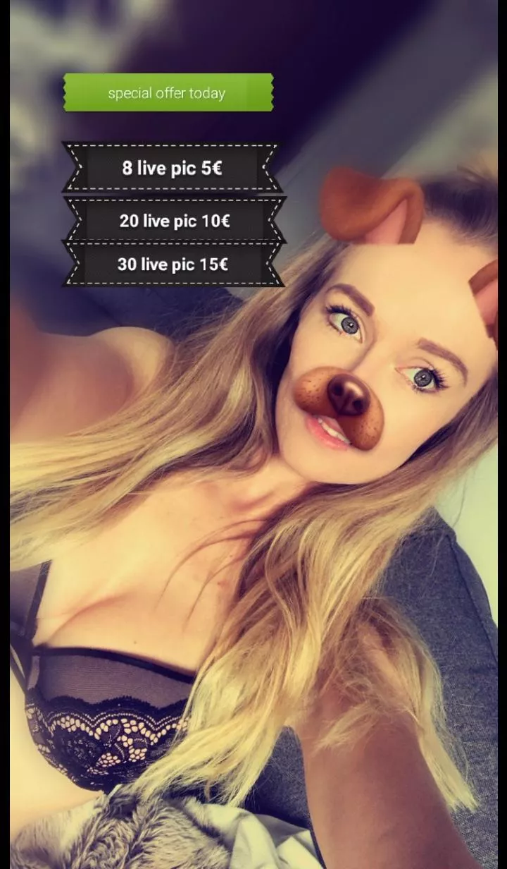 hello guys if you are wondering and dont have someone who can make your day better, you can text me! [SELLING] 💦❤videos❤💦pics💦❤live sext❤💦GFE💦❤nudes❤💦 and more other dirty things , you can text me on KIK: pavlovanna or snap: posted by pavlovanna