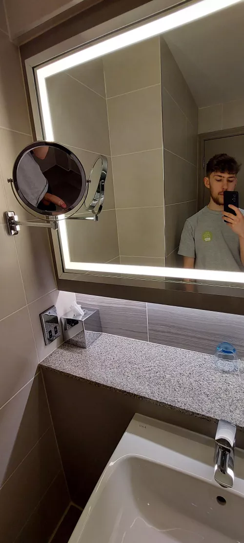 Hello, housekeeping? Would you like your room made up. by AltLostSoul