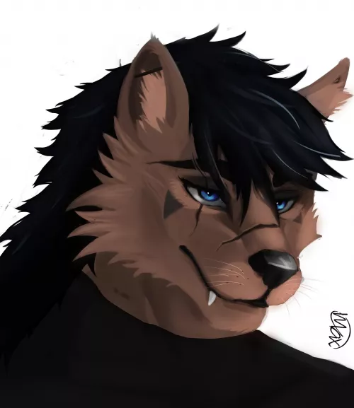 hello, I was studying furry art a few months ago and this is the first finished art I did, hope you like it by swell135